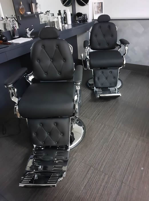 The Barber Room at 144 Adelaide Street Brisbane City has all the 'GOOD STUFF' just like their super comfortable barber chairs. you can relax while being treated to a great hair style.